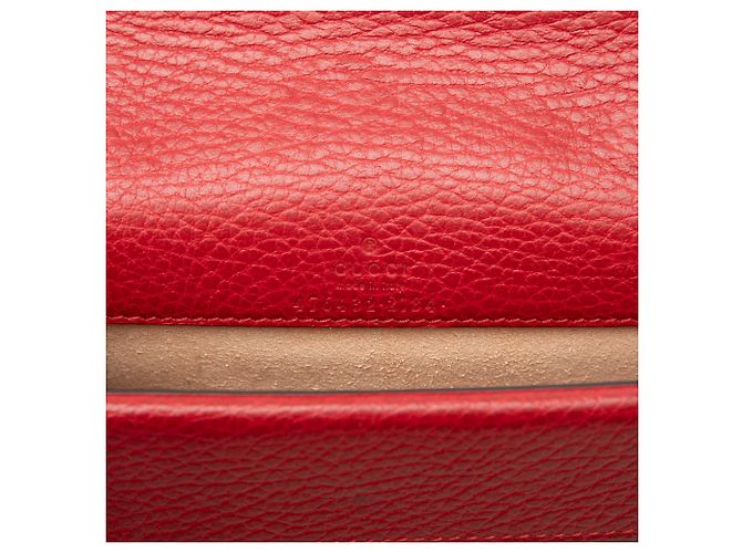 Borsa a tracolla Mini Dionysus in pelle rossa Gucci Rosso - vista 5