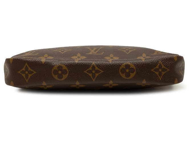 Louis Vuitton Brown Monogram Pochette Accessoires Castaño - vista 3