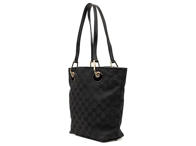 Tote Gucci Black GG Canvas Eclipse Nero - vista 2