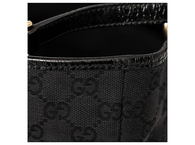 Tote Gucci Black GG Canvas Eclipse Nero - vista 8