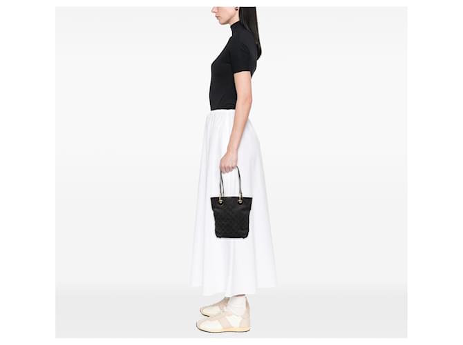 Tote Gucci Black GG Canvas Eclipse Nero - vista 9