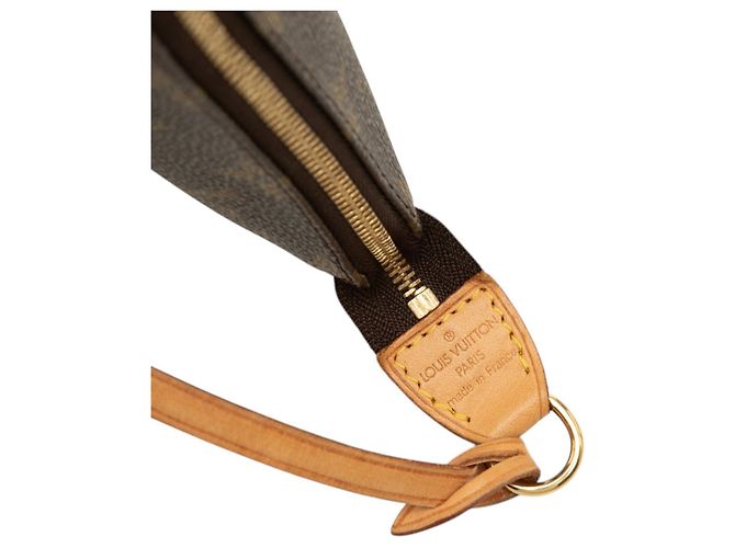 Louis Vuitton Brown Monogram Pochette Accessoires Marron - vue 5