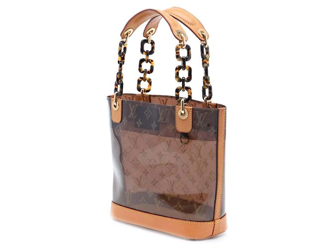 Louis Vuitton Brown Monogram Cabas Sac Ambre PM Marrone - vista 2