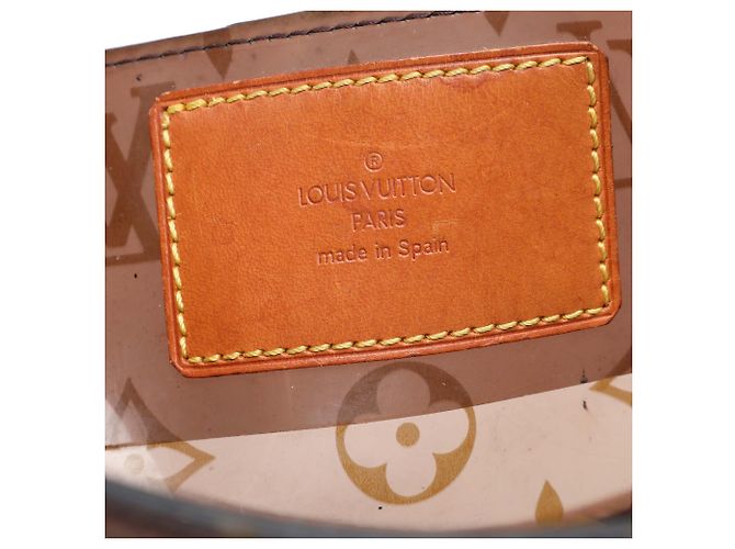 Louis Vuitton Brown Monogram Cabas Sac Ambre PM Marrone - vista 5