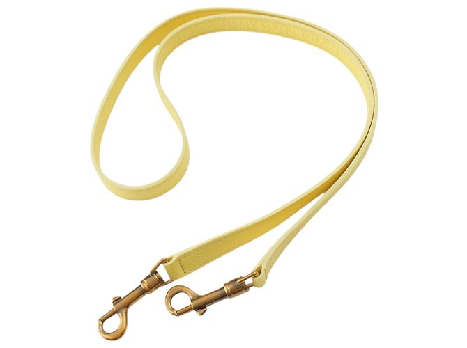 Céline Celine Yellow Nano Grained Calfskin Luggage Tote Giallo - vista 15