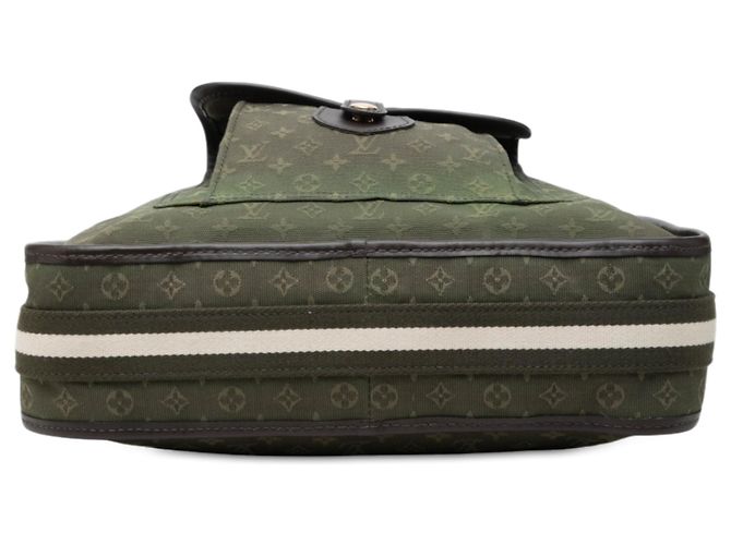 Louis Vuitton Green Monogram Mini Lin Besace Mary Kate Verde - vista 3