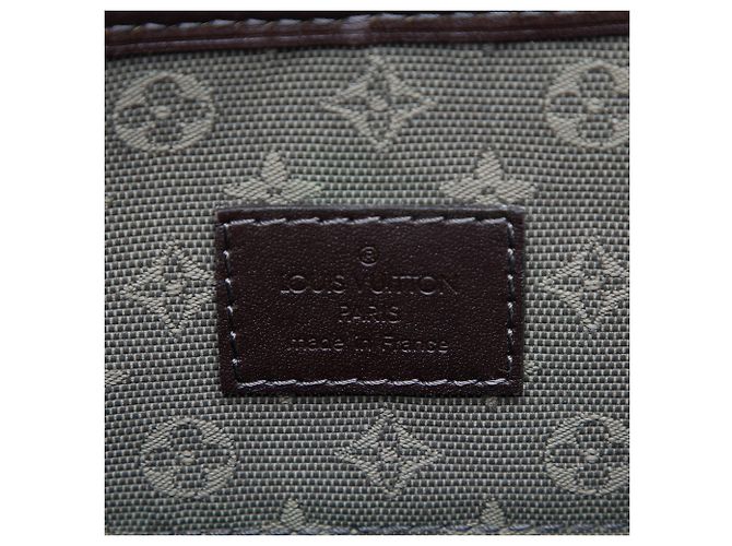 Louis Vuitton Green Monogram Mini Lin Besace Mary Kate Verde - vista 5