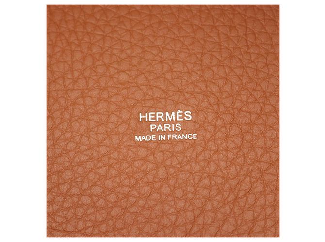 Hermès Brown Clemence Picotin Lock 18 Marrone - vista 4