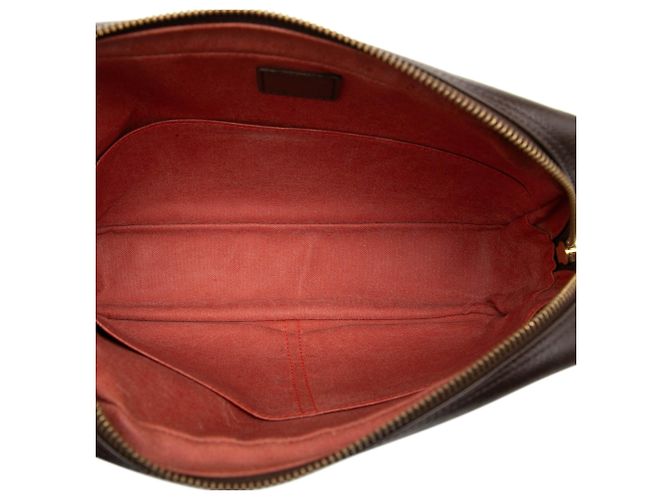 Louis Vuitton Brown Damier Ebene Trousse Toilette 25 Marrone - vista 4