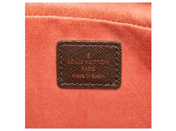 Louis Vuitton Brown Damier Ebene Trousse Toilette 25 Marrone - vista 5