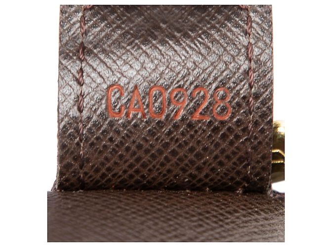 Louis Vuitton Brown Damier Ebene Trousse Toilette 25 Marrone - vista 6