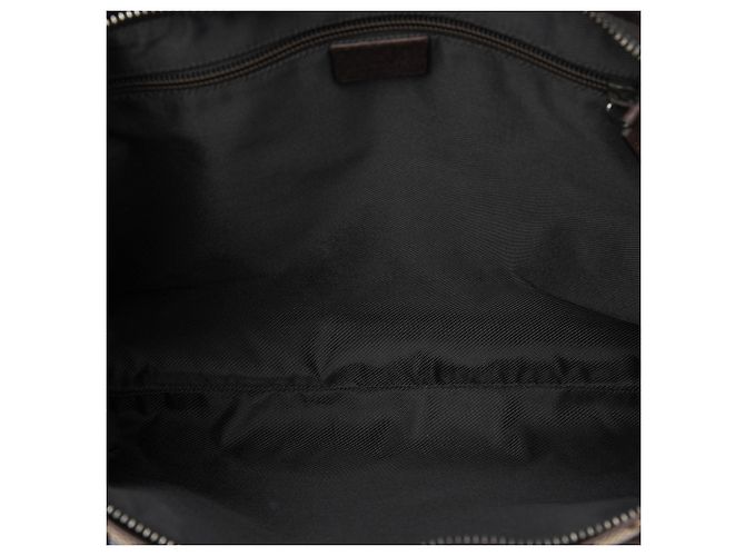 Bolso Satchel Gucci de lona GG beige - vista 4
