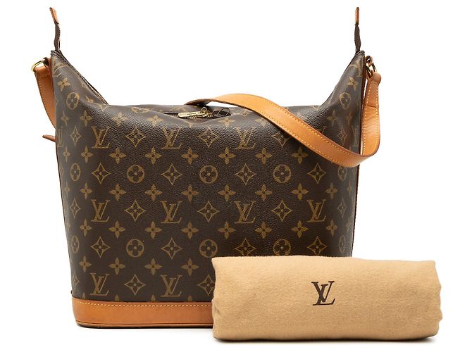 Louis Vuitton Brown Monogram Amfar Three Marrone - vista 9