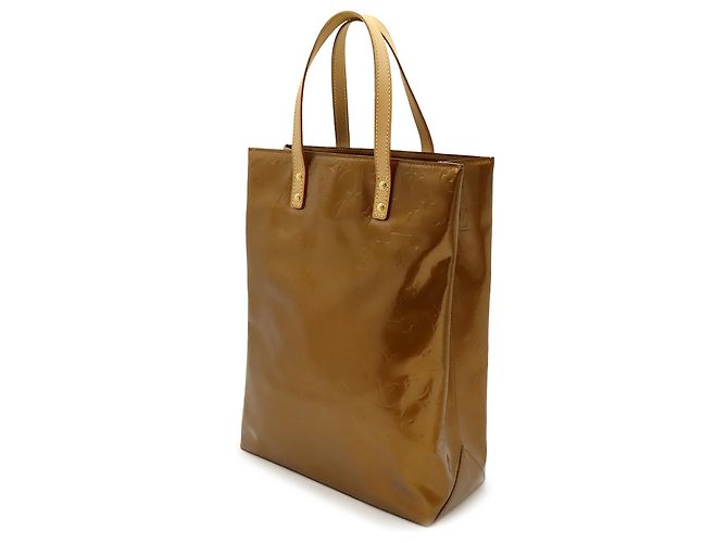 Louis Vuitton Brown Monogram Vernis Reade MM Marrone Bronzo - vista 2