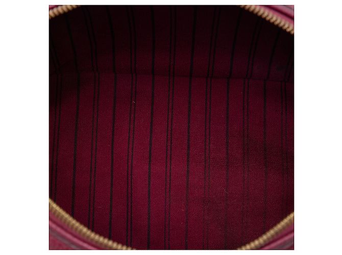 Louis Vuitton Red Monogram Empreinte Speedy Bandouliere 25 Dark red - view 4