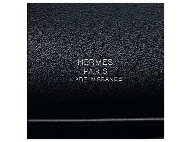 Hermès Black Swift Kelly Pochette 22 Nero - vista 5