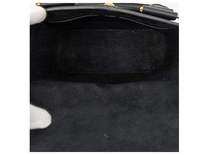 Borsa secchiello Dioravenue Dior in pelle di vitello nera Small Nero - vista 4