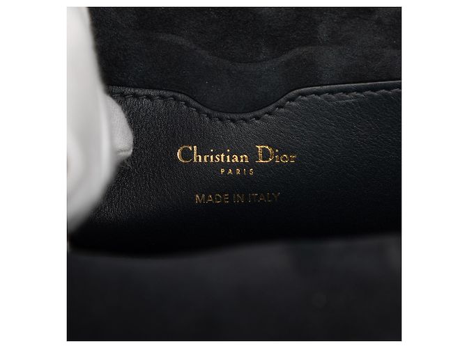 Borsa secchiello Dioravenue Dior in pelle di vitello nera Small Nero - vista 5