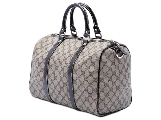 Bolsa Boston Gucci Joy Medium GG Supreme Bege - vista 2