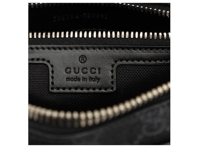 Borsa cintura Gucci Black GG Supreme Web Nero - vista 5