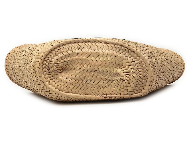 LOEWE Small Raffia Anagram Basket Tote in Beige - Ansicht 3