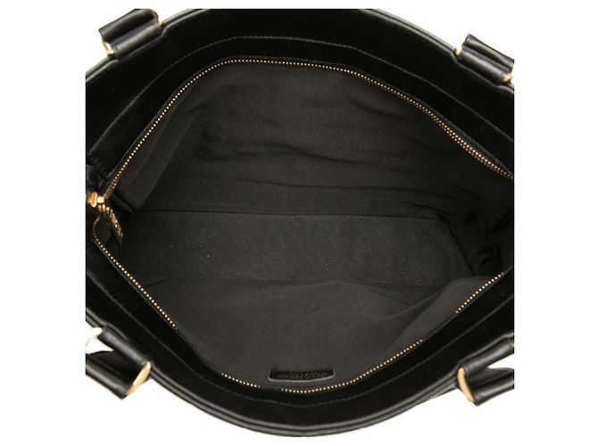 Chanel Black CC Chocolate Bar Lammleder Tote Schwarz - Ansicht 4