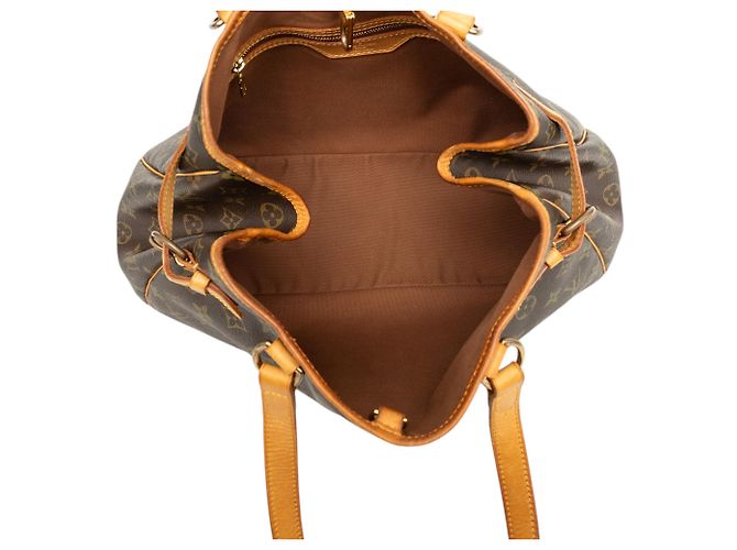 Louis Vuitton Brown Monogram Batignolles Horizontal Marrone - vista 4