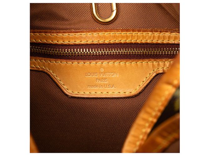 Louis Vuitton Brown Monogram Batignolles Horizontal Marrone - vista 5