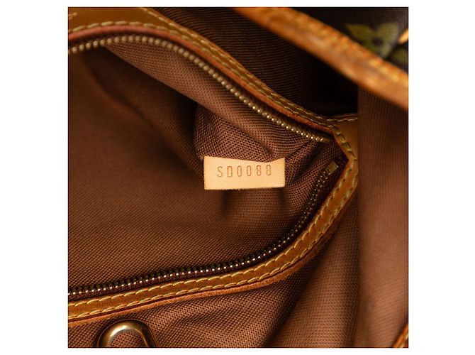 Louis Vuitton Brown Monogram Batignolles Horizontal Marrone - vista 6