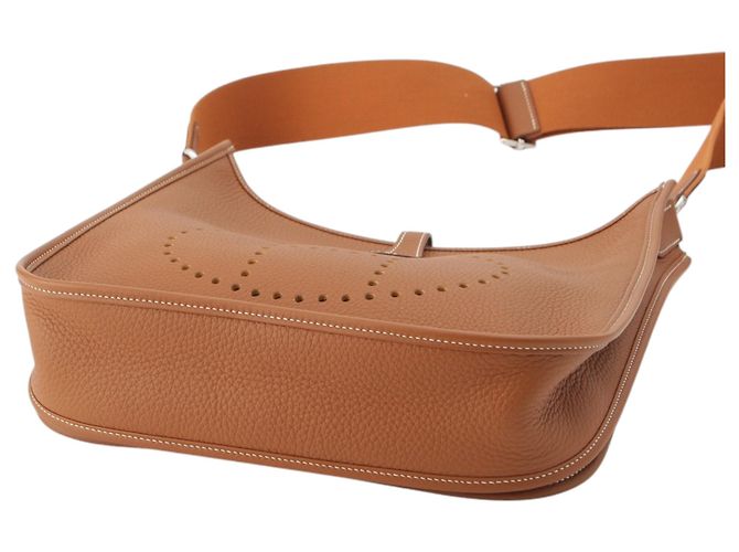 Hermès Brown Clemence Evelyne III 29 Marrone - vista 4