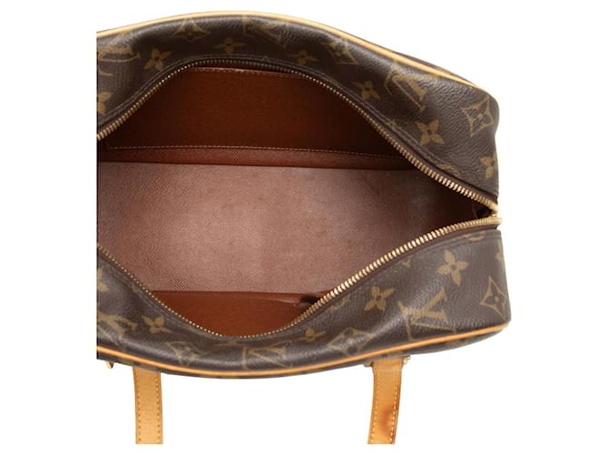 Louis Vuitton Brown Monogram Cite MM Marrone - vista 4