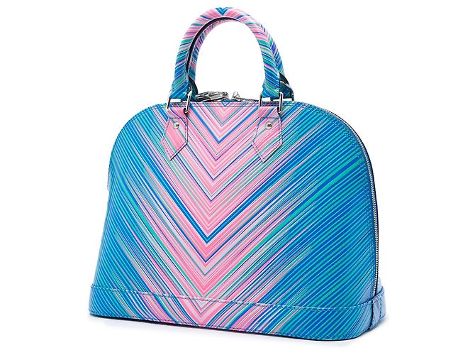 Louis Vuitton Blue Epi Tropical Alma PM - vista 2