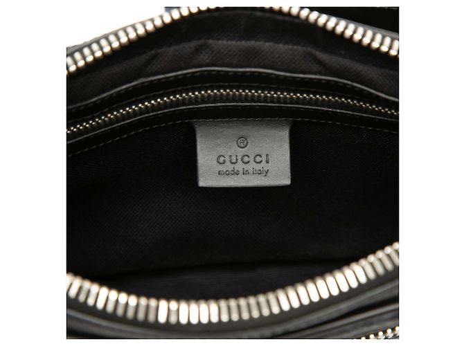 Borsa cintura Gucci Black GG Supreme Web Night Courrier Nero - vista 6