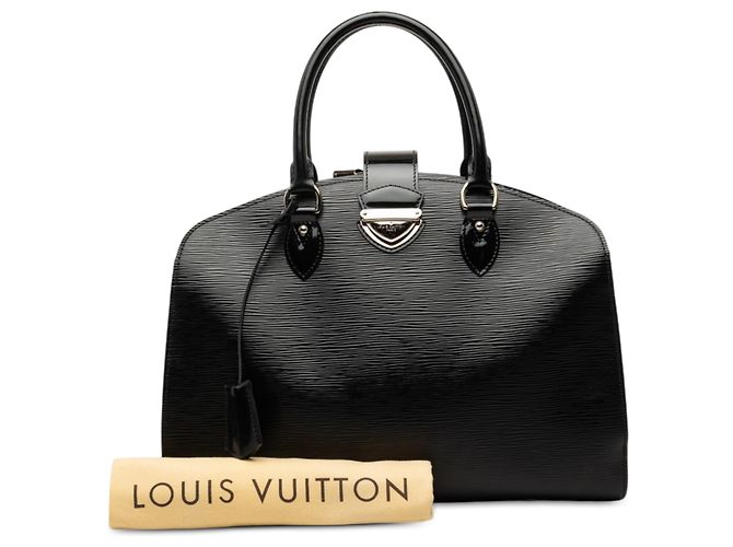 Louis Vuitton Black Epi Pont Neuf GM Nero - vista 7