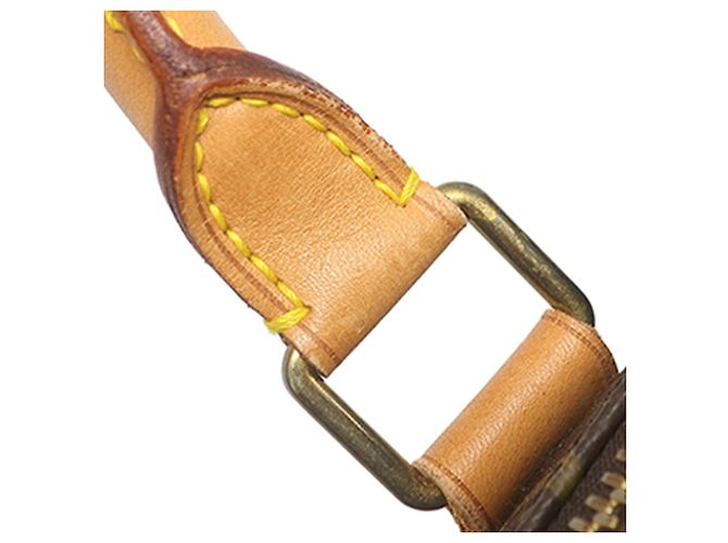 Louis Vuitton Brown Monogram Keepall Bandouliere 50 Marrone - vista 14