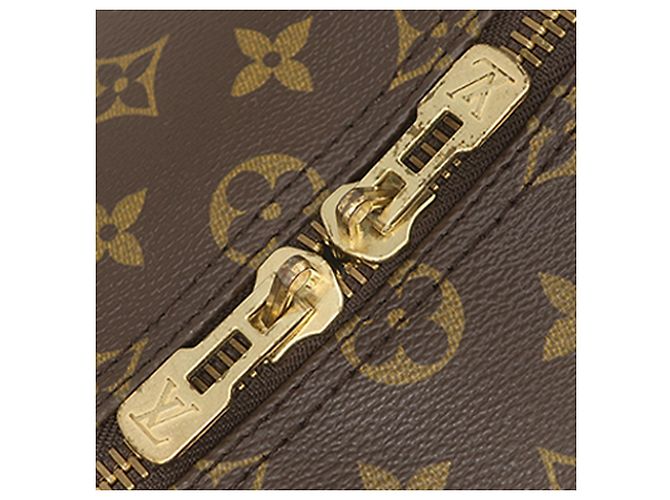 Louis Vuitton Brown Monogram Keepall Bandouliere 50 Marrone - vista 8