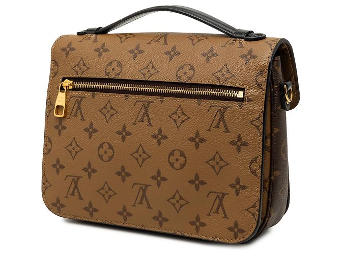 Louis Vuitton Brown Monogram Reverse Pochette Metis Braun - Ansicht 2