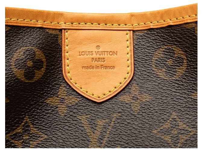 Louis Vuitton Brown Monogram Delightful PM Marrone - vista 6