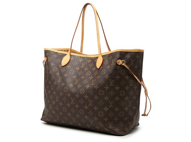 Louis Vuitton Brown Monogram Neverfull GM Marrone - vista 2