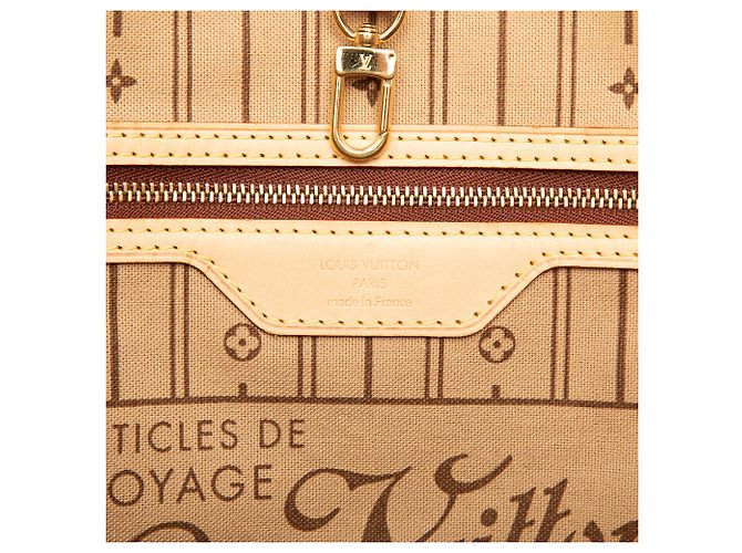 Louis Vuitton Brown Monogram Neverfull GM Marrone - vista 5