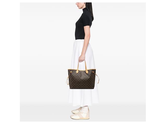 Louis Vuitton Brown Monogram Neverfull GM Marrone - vista 7