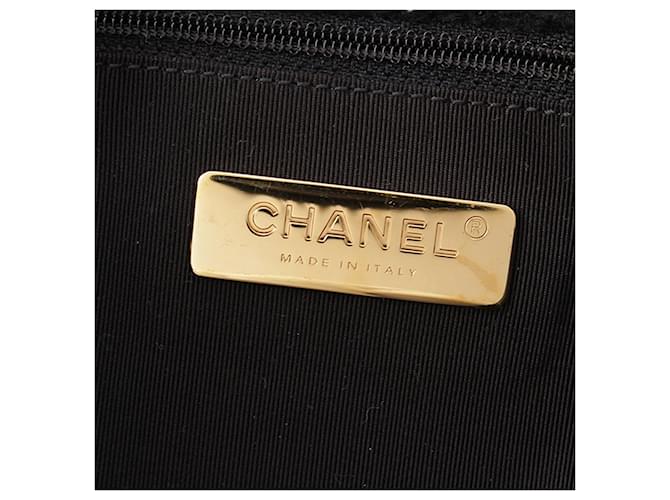 Chanel Black Medium Tweed 19 Flap Nero - vista 7