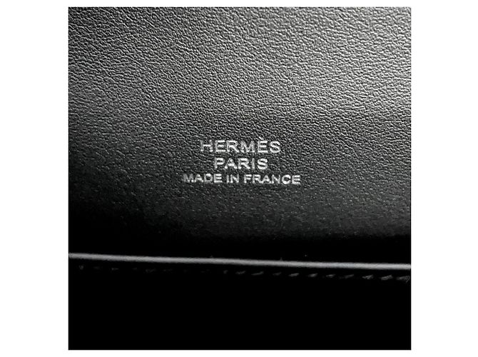 Hermès Black Swift Kelly Pochette 22 Nero - vista 5