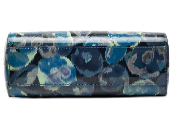 Louis Vuitton Blue Monogram Vernis Ikat Catalina BB - vista 3