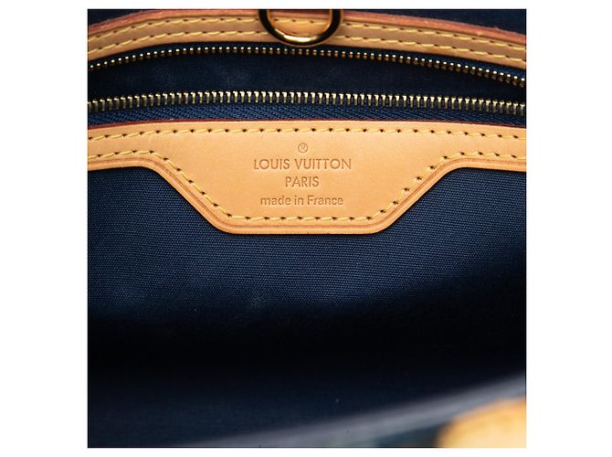Louis Vuitton Blue Monogram Vernis Ikat Catalina BB - vista 5