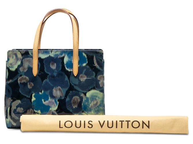Louis Vuitton Blue Monogram Vernis Ikat Catalina BB - vista 8