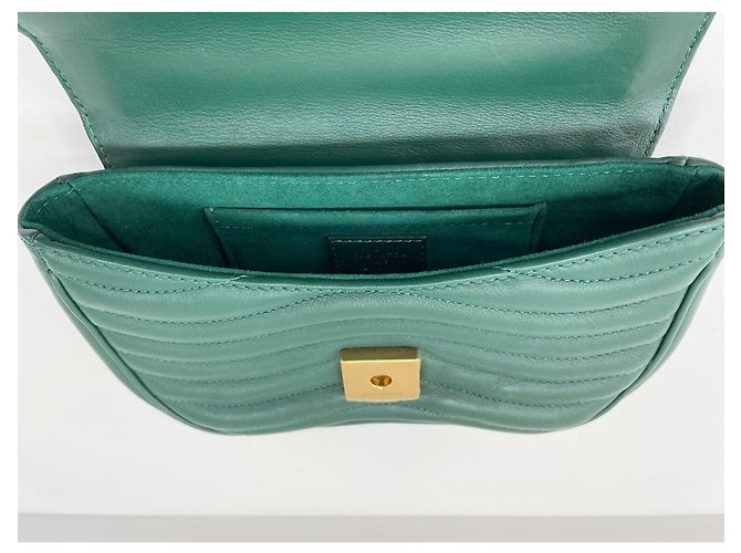 Borsa a tracolla Louis Vuitton New Wave PM, Green Verde - vista 14