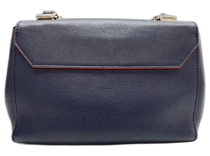 Borsa a tracolla Louis Vuitton Lockme II Blu navy - vista 3