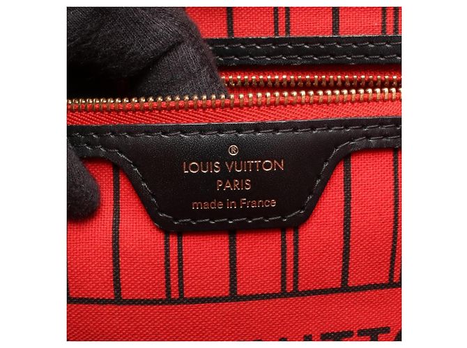 Borsa Tote Louis Vuitton Neverfull MM My LV World Tour Marrone Multicolore - vista 4