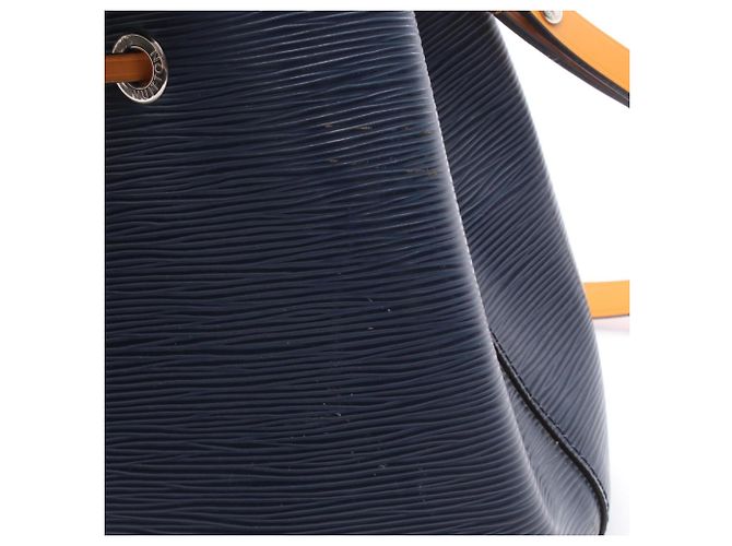 Néonoé Borsa Louis Vuitton NeoNoe BB Arancione Blu navy - vista 10